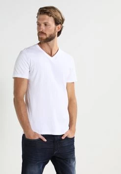 Pier One Hombre 2 PACK - Camiseta Básica - White -Ofertas Pier One Tienda 306d38dae77f4ab388e2071d801d3f74