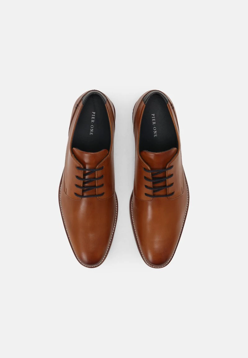 Pier One Hombre LEATHER - Zapatos Con Cordones - Cognac 9 Pier One Hombre LEATHER - Zapatos Con Cordones - Cognac - Imagen 7