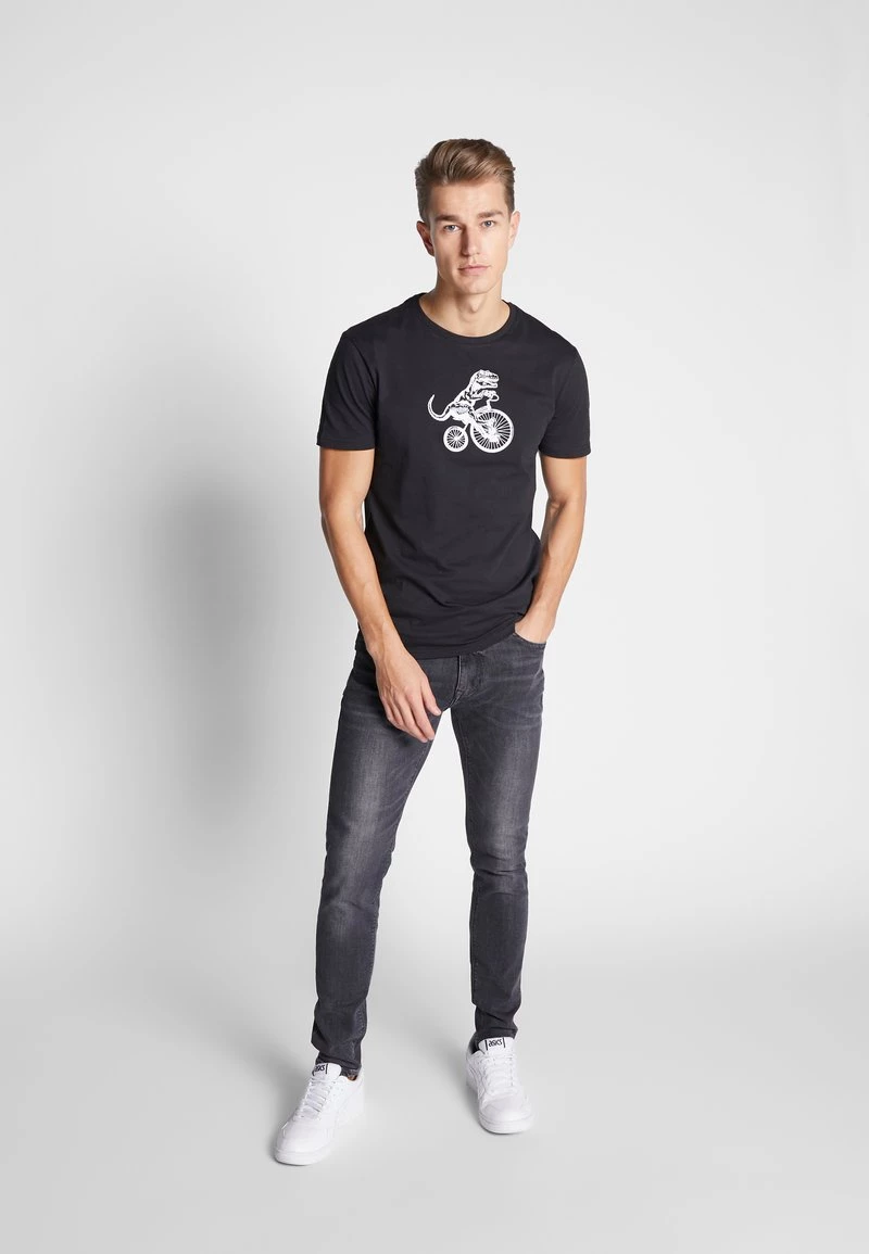 Pier One Hombre Camiseta Estampada - Black 4 Pier One Hombre Camiseta Estampada - Black - Imagen 2