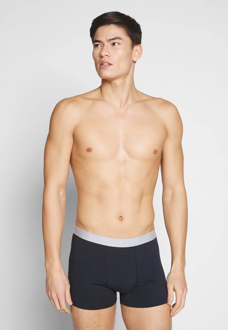 Pier One Hombre 5 PACK - Culotte - Dark Blue/mottled Grey 4 Pier One Hombre 5 PACK - Culotte - Dark Blue/mottled Grey - Imagen 2