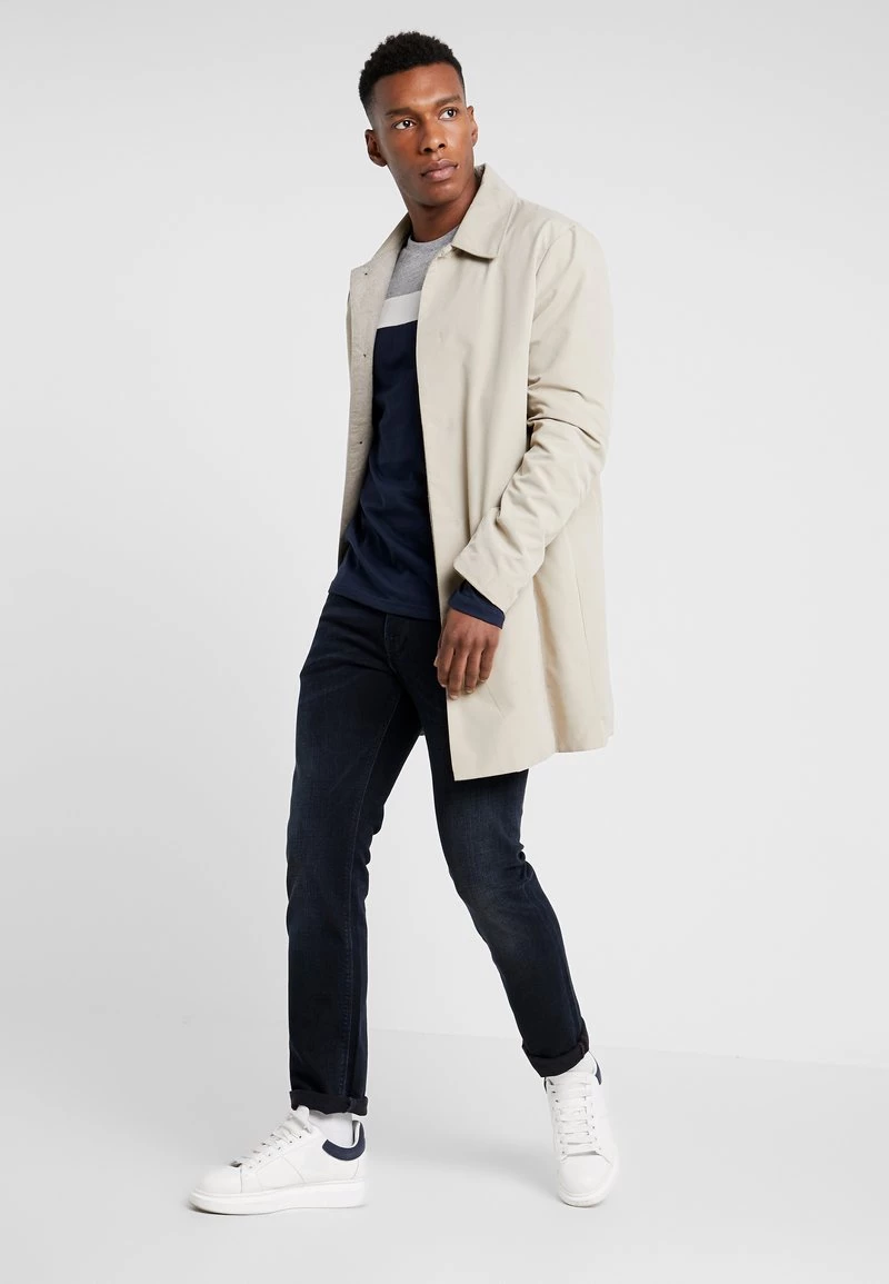 Pier One Camiseta De Manga Larga - Grey/dark Blue, Hombre 4 Pier One Camiseta De Manga Larga - Grey/dark Blue, Hombre - Imagen 2