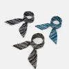 Pier One BANDANAS 3 PACK UNISEX - Pañuelo - Black/khaki/blue, Unisexo -Ofertas Pier One Tienda 38813de387634abc98f021bed35a8e5c