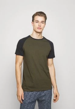 Pier One Hombre Camiseta Básica - Olive