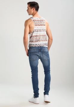 Pier One Hombre Vaqueros Pitillo - Dark Blue Denim -Ofertas Pier One Tienda 39034195bde54d90bc6c34fc1b160962