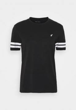 Pier One Camiseta Estampada - Black, Hombre -Ofertas Pier One Tienda 39d8f5e3e4454d82bd9f4ba2384fa1b9