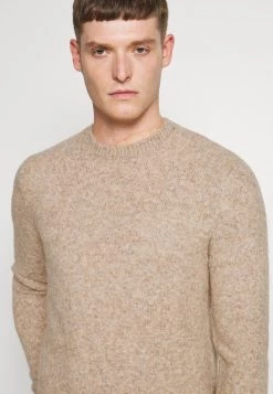 Pier One Hombre Jersey De Punto - Mottled Beige -Ofertas Pier One Tienda 3a0321c48bc948c0acd83527a4676175