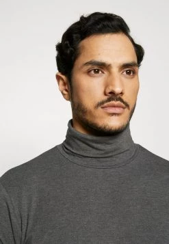 Pier One Hombre Camiseta De Manga Larga - Dark Gray -Ofertas Pier One Tienda 3a3b542ffa82404fbec6174627bbfba6