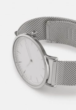 Pier One Unisexo Reloj - Silver-coloured -Ofertas Pier One Tienda 3b98a43ae58e4cefa8484929d26640b9