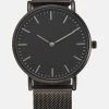 Pier One Unisexo Reloj - Black
