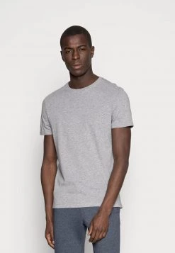 Pier One 3 PACK - Camiseta Básica - White/black/light Grey, Hombre -Ofertas Pier One Tienda 4076e7e50d3a4fb78cc08ea42ee0eb04