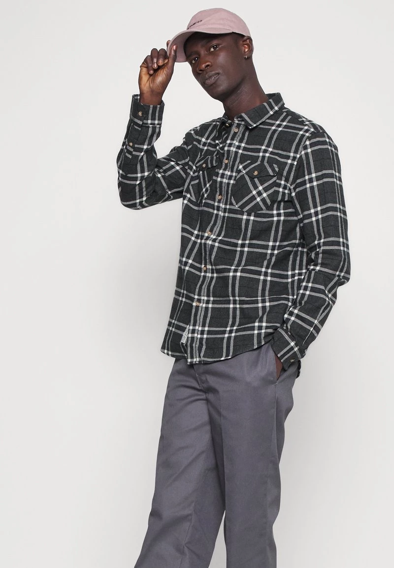 Pier One Hombre Camisa - Mottled Dark Grey 6 Pier One Hombre Camisa - Mottled Dark Grey - Imagen 4