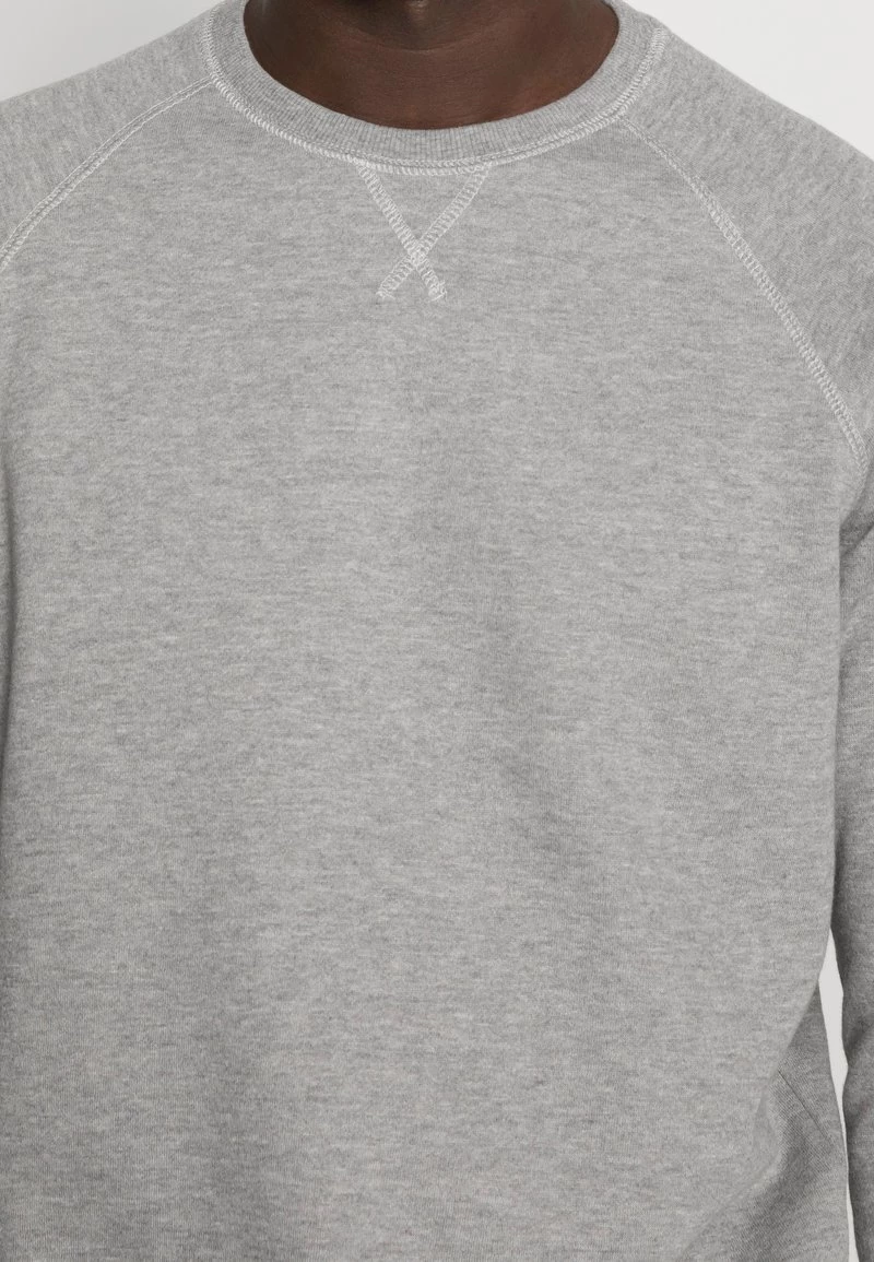 Pier One Hombre 2er Pack CREW NECK - Sudadera - Mottled Light Grey/black 8 Pier One Hombre 2er Pack CREW NECK - Sudadera - Mottled Light Grey/black - Imagen 6