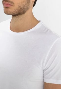 Pier One Hombre Camiseta Básica - White -Ofertas Pier One Tienda 45ba89a7fead4a8ab7069a4eee7a2e1a