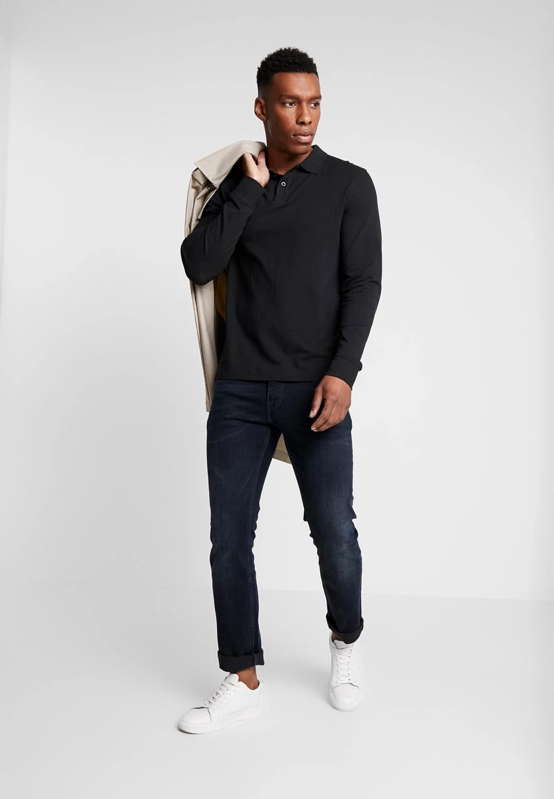 Pier One Hombre 2 PACK - Polo - Mottled Grey/black 4 Pier One Hombre 2 PACK - Polo - Mottled Grey/black - Imagen 2