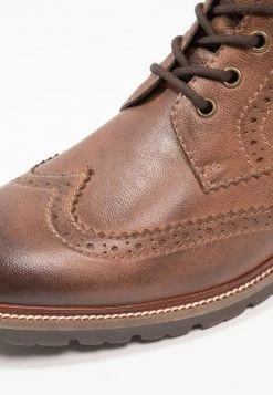 Pier One Hombre Botines Con Cordones - Cognac -Ofertas Pier One Tienda 4716e797e9264f25ad8b2e994c61cbb7