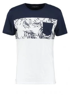 Pier One Hombre Camiseta Estampada - Navy/white -Ofertas Pier One Tienda 47b4ab3d2c9640d7935fd8f2a2962d5a