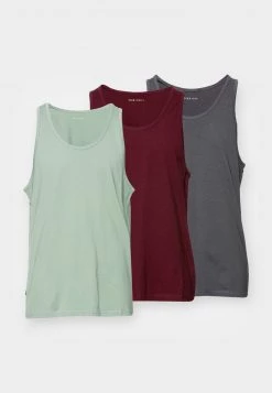Pier One Hombre 3 PACK - Top - Dark Grey / Green / Bordeaux -Ofertas Pier One Tienda 48ad2e9583ca42fe9a36b13269cd9624