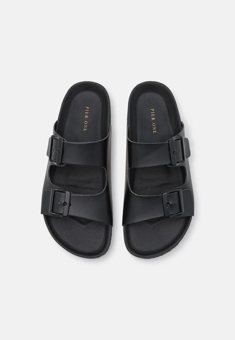 Pier One UNISEX - Pantuflas - Black, Unisexo 9 Pier One UNISEX - Pantuflas - Black, Unisexo - Imagen 7