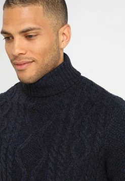 Pier One Hombre Jersey De Punto - Mottled Dark Blue -Ofertas Pier One Tienda 4968ddd302824a16a796944814269e7d