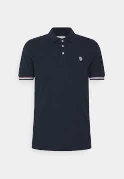 Pier One Hombre Polo - Dark Blue/bordeaux