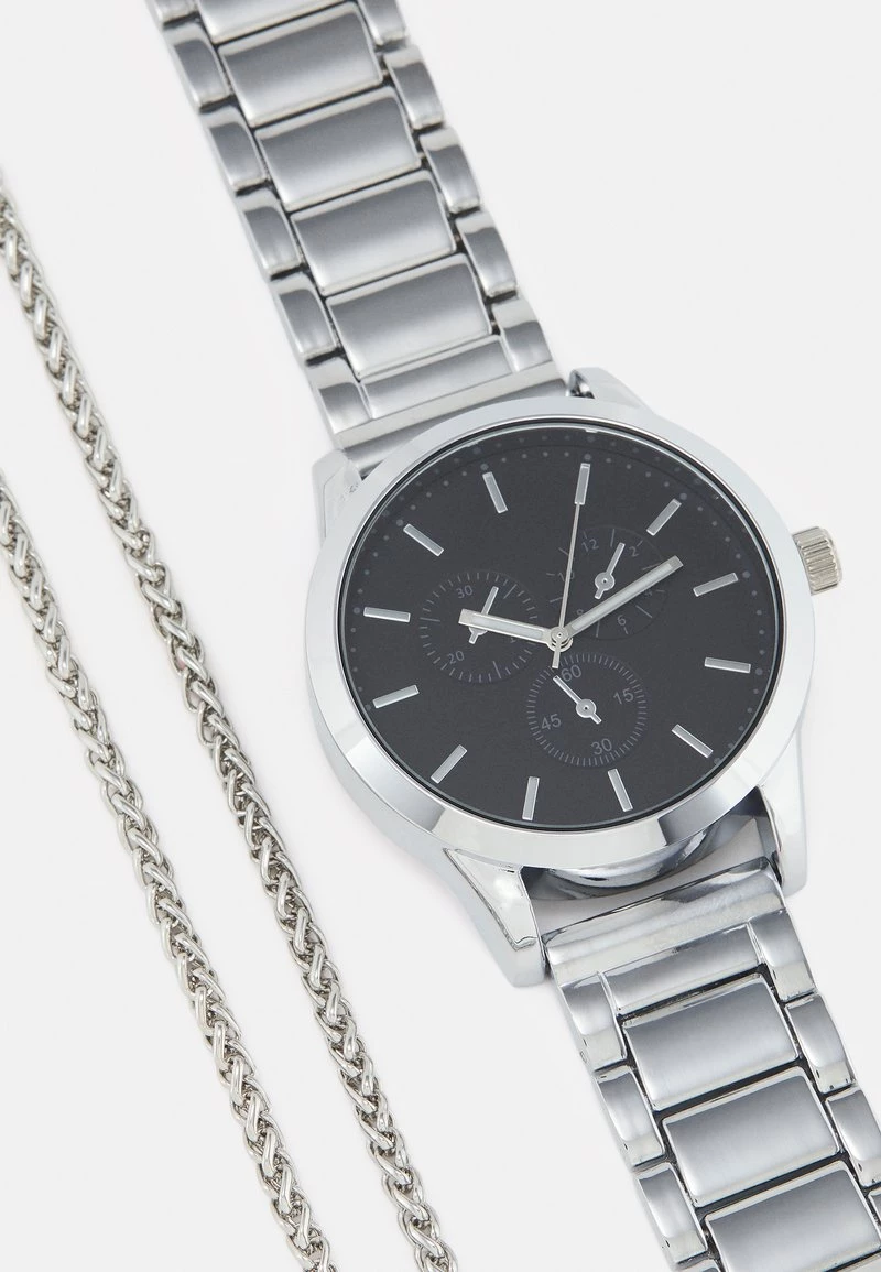 Pier One Unisexo SET UNISEX - Reloj - Silver-coloured 7 Pier One Unisexo SET UNISEX - Reloj - Silver-coloured - Imagen 5