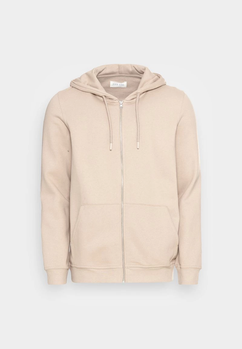 Pier One Hombre Sudadera Con Cremallera - Tan 6 Pier One Hombre Sudadera Con Cremallera - Tan - Imagen 4
