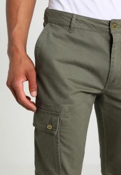 Pier One Hombre Pantalones Cargo - Olive -Ofertas Pier One Tienda 4d8ca8d5509245e89dbbf8a56da59457