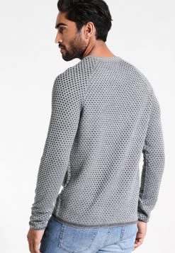Pier One Hombre Jersey De Punto - Mottled Grey/anthracite -Ofertas Pier One Tienda 4e3451eecd6c40a682c77a8695dca2cc