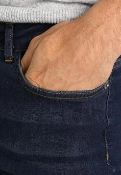 Pier One Hombre Vaqueros Pitillo - Dark Blue Denim -Ofertas Pier One Tienda 4fd6051bfa9b48ffa5775d74193ff540