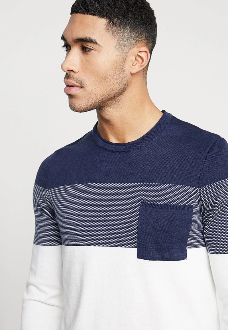 Pier One Hombre Jersey De Punto - Dark Blue 6 Pier One Hombre Jersey De Punto - Dark Blue - Imagen 4