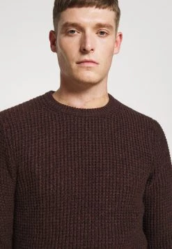 Pier One Hombre Jersey De Punto - Mottled Brown -Ofertas Pier One Tienda 50feabe577a74e63b34257290a8835ea