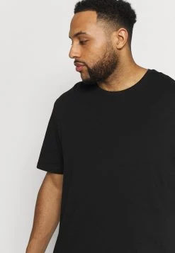 Pier One Hombre 2 PACK - Camiseta Básica - Black -Ofertas Pier One Tienda 534694f073cd4cafaa153bf3f6a29fa1