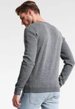 Pier One Hombre Jersey De Punto - Mottled Grey -Ofertas Pier One Tienda 537bde8435464769a77371c024f2c400