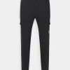Pier One Hombre CARGO JOGGER - Pantalones Deportivos - Black -Ofertas Pier One Tienda 540c929b2eb04bdaa88dc97afcec4468