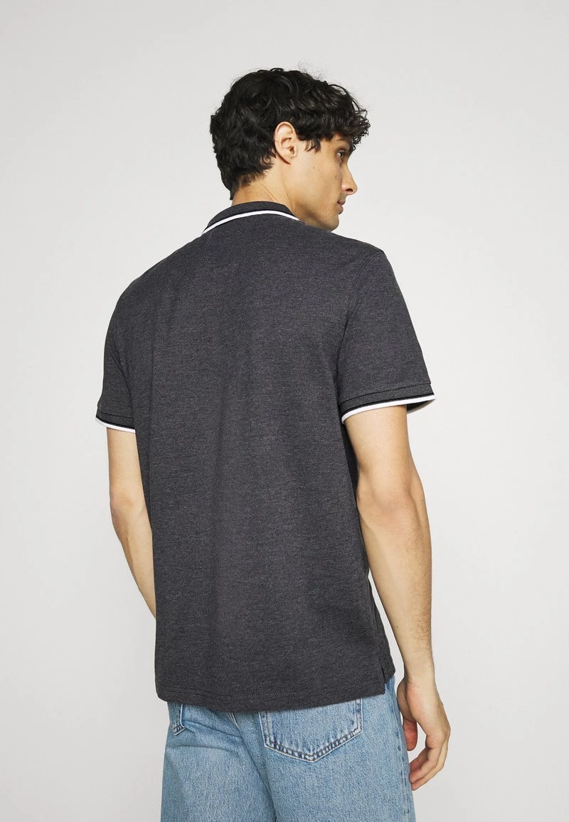 Pier One Hombre Polo - Mottled Dark Grey 5 Pier One Hombre Polo - Mottled Dark Grey - Imagen 3