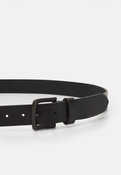 Pier One Hombre LEATHER - Cinturón - Black -Ofertas Pier One Tienda 55ac8454fb2c4f28b050205f503c0ca1