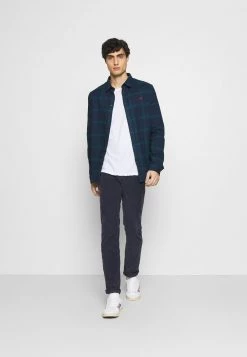 Pier One Hombre Camisa - Dark Blue/teal -Ofertas Pier One Tienda 55f2ac48a5ab48c486122bf300725906