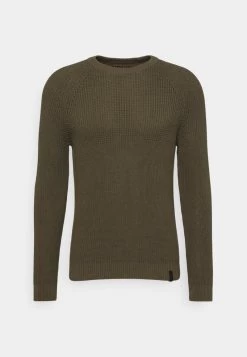 Pier One Hombre Jersey De Punto - Olive -Ofertas Pier One Tienda 56351586e23b418baa2eea92f1a644fa