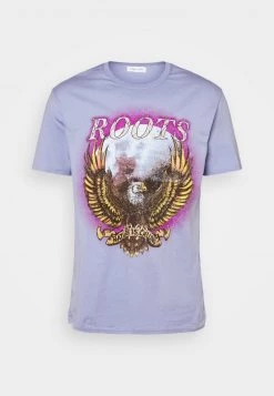 Pier One Hombre Camiseta Estampada - Lilac -Ofertas Pier One Tienda 569b7db26ac04a8e91827316f2576eb7