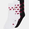 Pier One Hombre VALENTINES SOCK 3 PACK - Calcetines - Black/red/white -Ofertas Pier One Tienda 57efcd70db71466d8a3b6be4a83cb1e1
