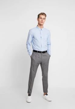 Pier One Hombre 2 PACK - Camisa Elegante - White/light Blue