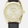 Pier One Unisexo Reloj - Black/goldcoloured