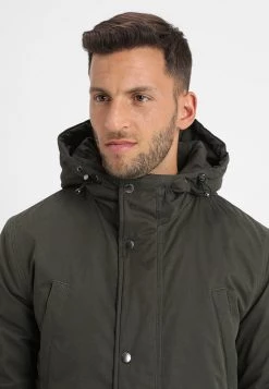 Pier One Hombre Parka - Dark Green -Ofertas Pier One Tienda 5b1d553848a2488580dceb82bf6ebd7d