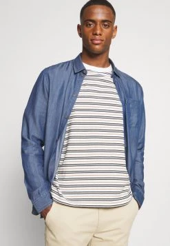 Pier One Hombre Camisa - Dark Blue -Ofertas Pier One Tienda 5b4ba024bf2a48289c880cbd0cee1adc