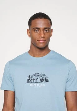 Pier One GRAPHIC T-SHIRT - Camiseta Estampada - Dark Blue, Hombre -Ofertas Pier One Tienda 5c83eb0307334aa68232b51e6ce87949