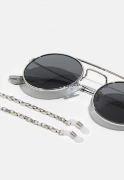 Pier One Unisexo UNISEX - Gafas De Sol - Silver-coloured/black -Ofertas Pier One Tienda 5de99140663d4161b82218acd548aa6d