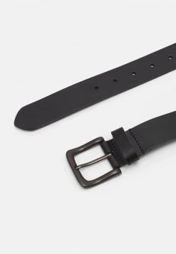 Pier One Hombre LEATHER - Cinturón - Black -Ofertas Pier One Tienda 5eb5da6e907242928e9d52b8ecba44c9