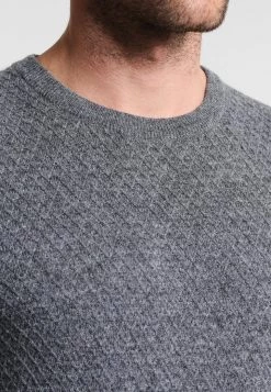 Pier One Hombre Jersey De Punto - Mottled Grey -Ofertas Pier One Tienda 5ebac651526d4b1ca1b3b05c011a5bca