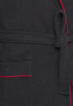 Pier One Hombre Albornoz - Black/red -Ofertas Pier One Tienda 5ec180ec9059472bac869a3b516d20a1