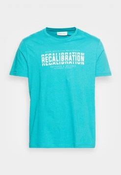 Pier One Hombre RECALIBRATION GRAPHIC TEE - Camiseta Estampada - Blue -Ofertas Pier One Tienda 5f3c9757fdf540959f48e645fb86cf30